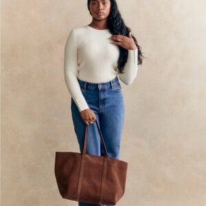 Sezane Dita Jumper Ecru - Size S